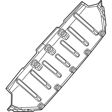 Mopar 68585847AC SHIELD-AERO REAR Mopar 68585847AC SHIELD-AERO REAR