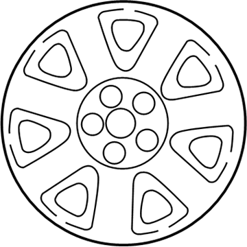 Chrysler Sebring Wheel Cover - RA42PAKAD