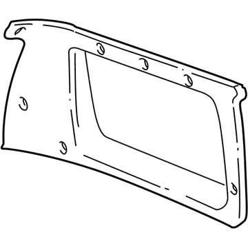 Dodge 5GD43XDVAF Side Panel