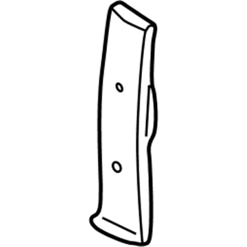 Dodge 5FA25RC3AE Lock Pillar Trim