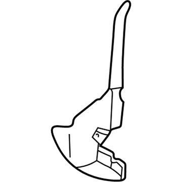 Dodge 4805204AB Radiator Assembly Shield