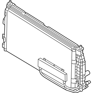 Dodge 4758288AB Radiator Assembly