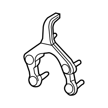 Mopar 68599396AA Tow Hook, Red, Front Mopar 68599396AA Tow Hook, Red, Front