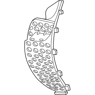 Dodge 68160490AC Grille