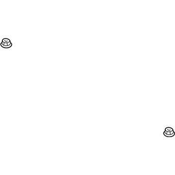 Dodge 6101761 Front Insulator Nut