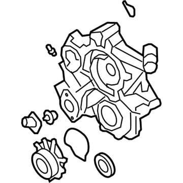 Ram 5134142AF Timing Cover