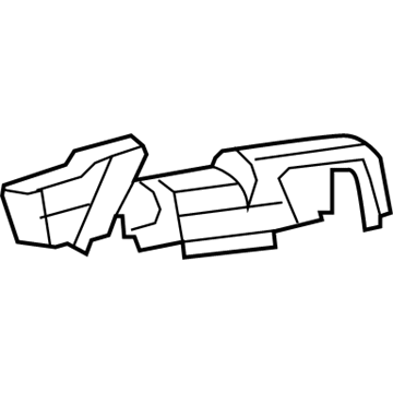 Dodge Avenger Steering Column Cover - 1GA121K5AB