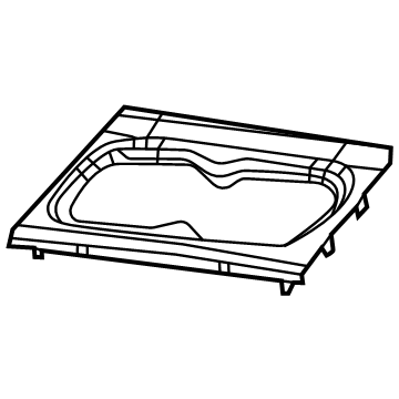 Chrysler 6WQ41DX8AA Bezel