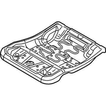 Dodge 68105127AA Seat Frame