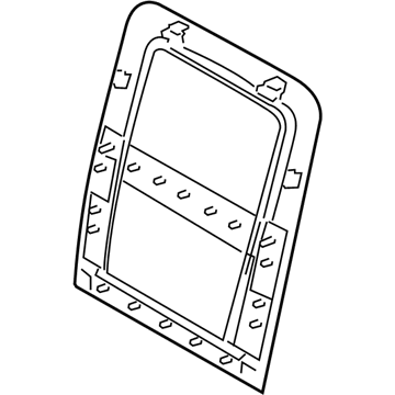 Dodge 1LB331K7AA Seat Back Panel