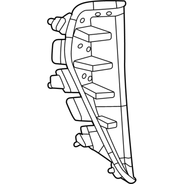 Ram 68443262AA Air Outlet