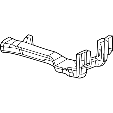 Dodge 1QA40DK2AA Rear Duct