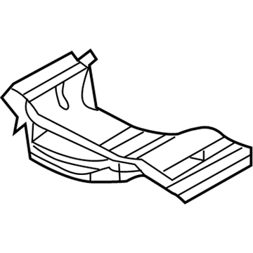 Dodge 68053384AC Rear Duct