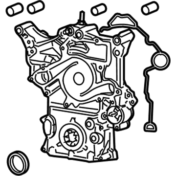 Dodge 53022195AM Timing Cover
