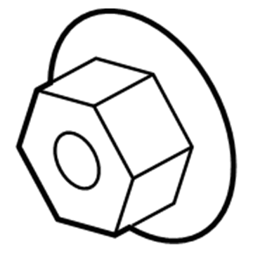Jeep 68162417AA Water Pump Nut