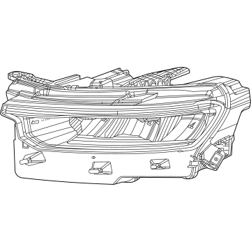 Jeep 68606234AB Headlamp