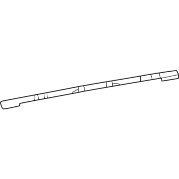 Jeep Grand Wagoneer Door Moldings - 68487614AD