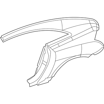 Chrysler 5097462AA Quarter Panel