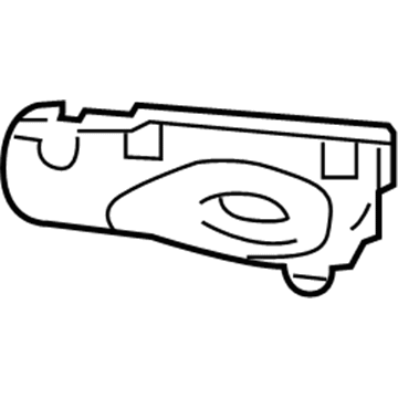 Chrysler Fuel Filler Housing - 5099987AA