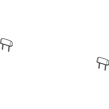 Ram 6CN041X8AB Headrest, Outer