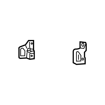 Mopar 68405989AA Bracket, Rear Driver Side Mopar 68405989AA Bracket, Rear Driver Side