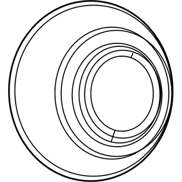 Dodge 4895432AA Hub Cap