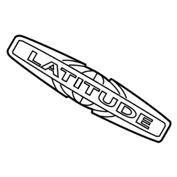 Jeep 68161450AD Nameplate