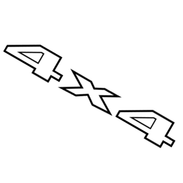 Jeep 55157091AD Nameplate