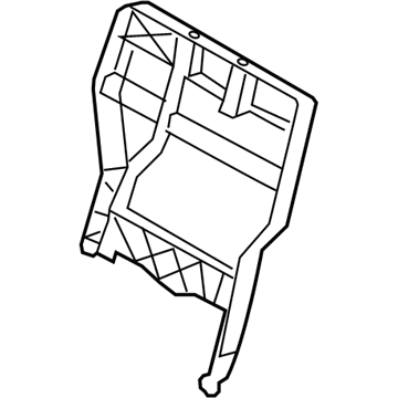 Dodge 5139372AA Seat Back Frame