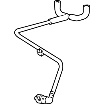 Dodge Viper Crankcase Breather Hose - 5030712AF