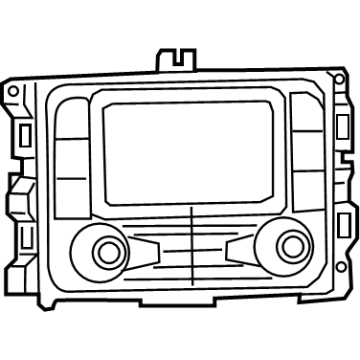 Mopar 68428563AD Center Display Assy Mopar 68428563AD Center Display Assy