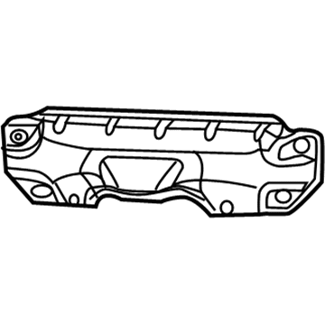 Dodge Exhaust Heat Shield - 53030814AH