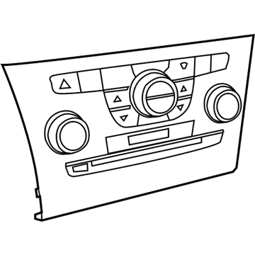 Chrysler 1QH13AAAAC Heater Control
