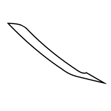 Chrysler 4857778AA Front Molding