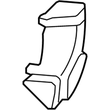 Jeep 68004013AA Floor Duct