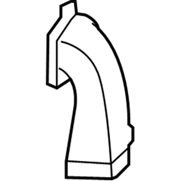 Jeep 68004012AA Floor Duct