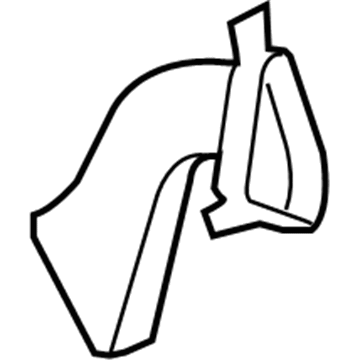 Jeep 68004011AA Floor Duct
