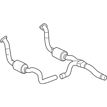 Chrysler Aspen Catalytic Converter - 52855762AA