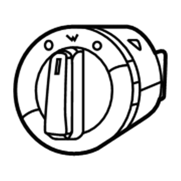 Dodge 68041758AC Headlamp Switch