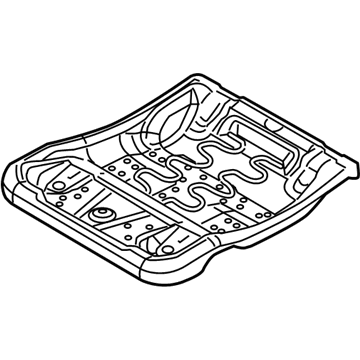 Dodge 68105127AA Seat Frame