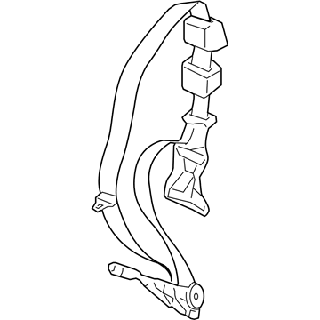 2011 Ram 2500 Seat Belt - 5KQ121K2AC