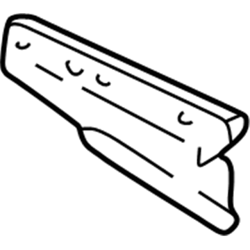 Dodge 4149663 Step Bumper Support Bracket