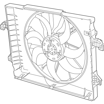 Ram Engine Cooling Fan - 68545974AB