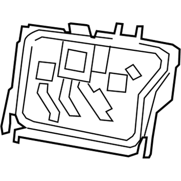 Jeep 68088147AA Seat Back Frame