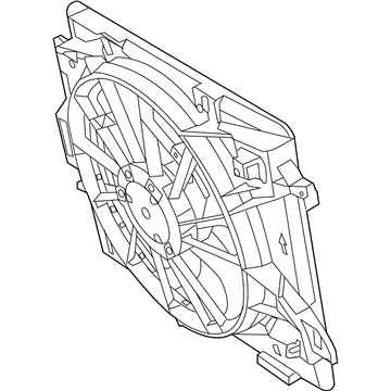 Ram C/V Cooling Fan Assembly - 5058674AD