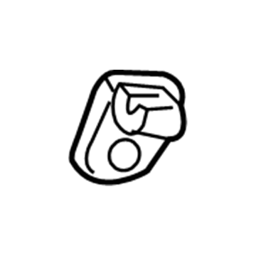 Chrysler 1AH27BD1AB Sunvisor Retainer Clip