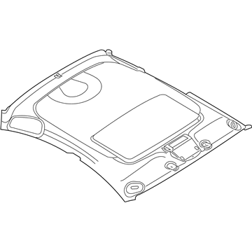 Chrysler 1AH16DW1AA Headliner