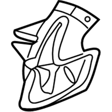 Chrysler 55056179AA Lower Duct