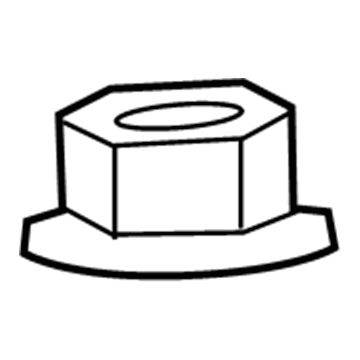 Dodge 6510416AA Tail Lamp Assembly Nut
