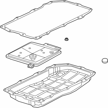 Jeep 68362041AC Transmission Pan